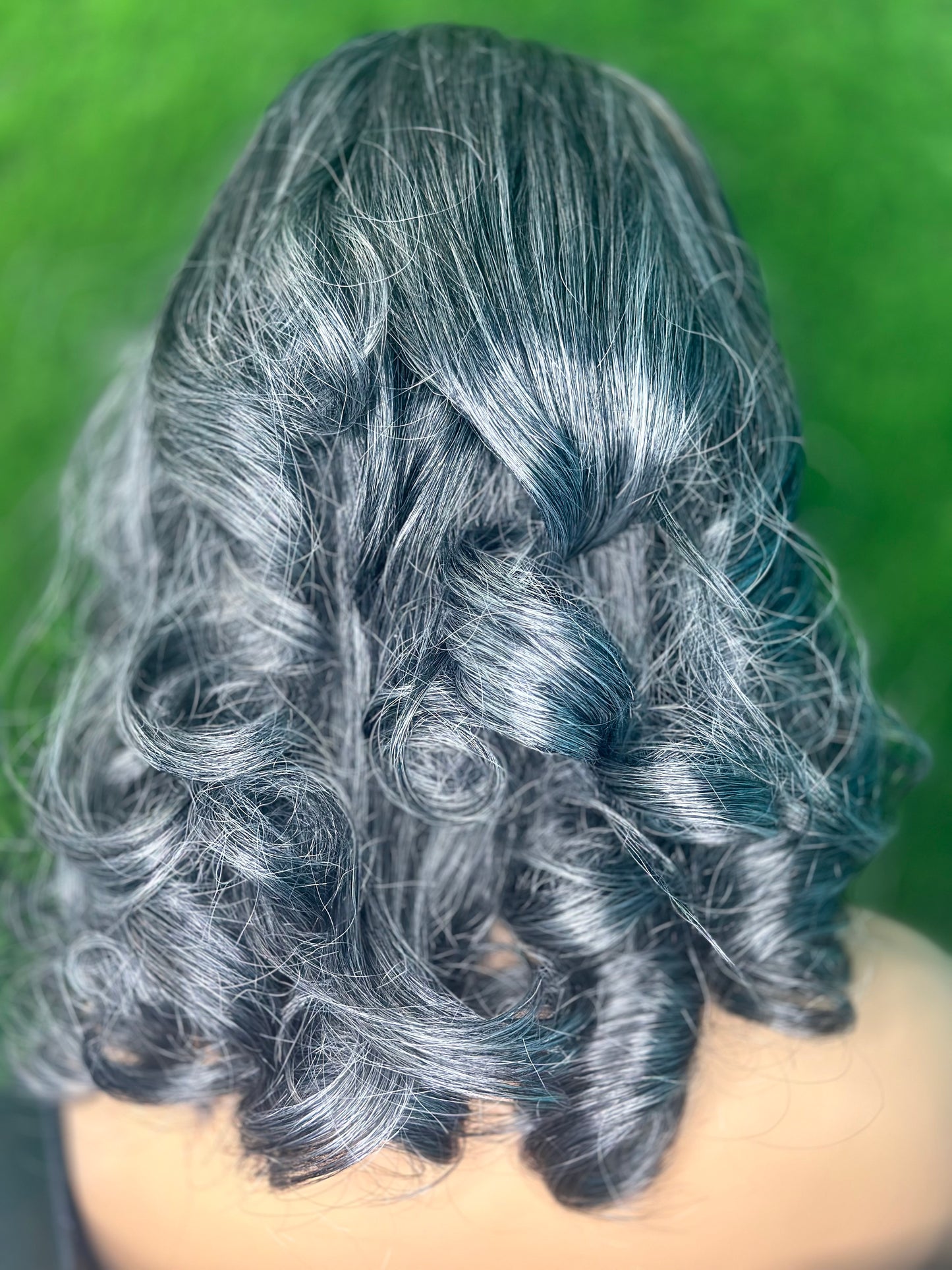 Raw HD Closure Salt and Pepper Wig