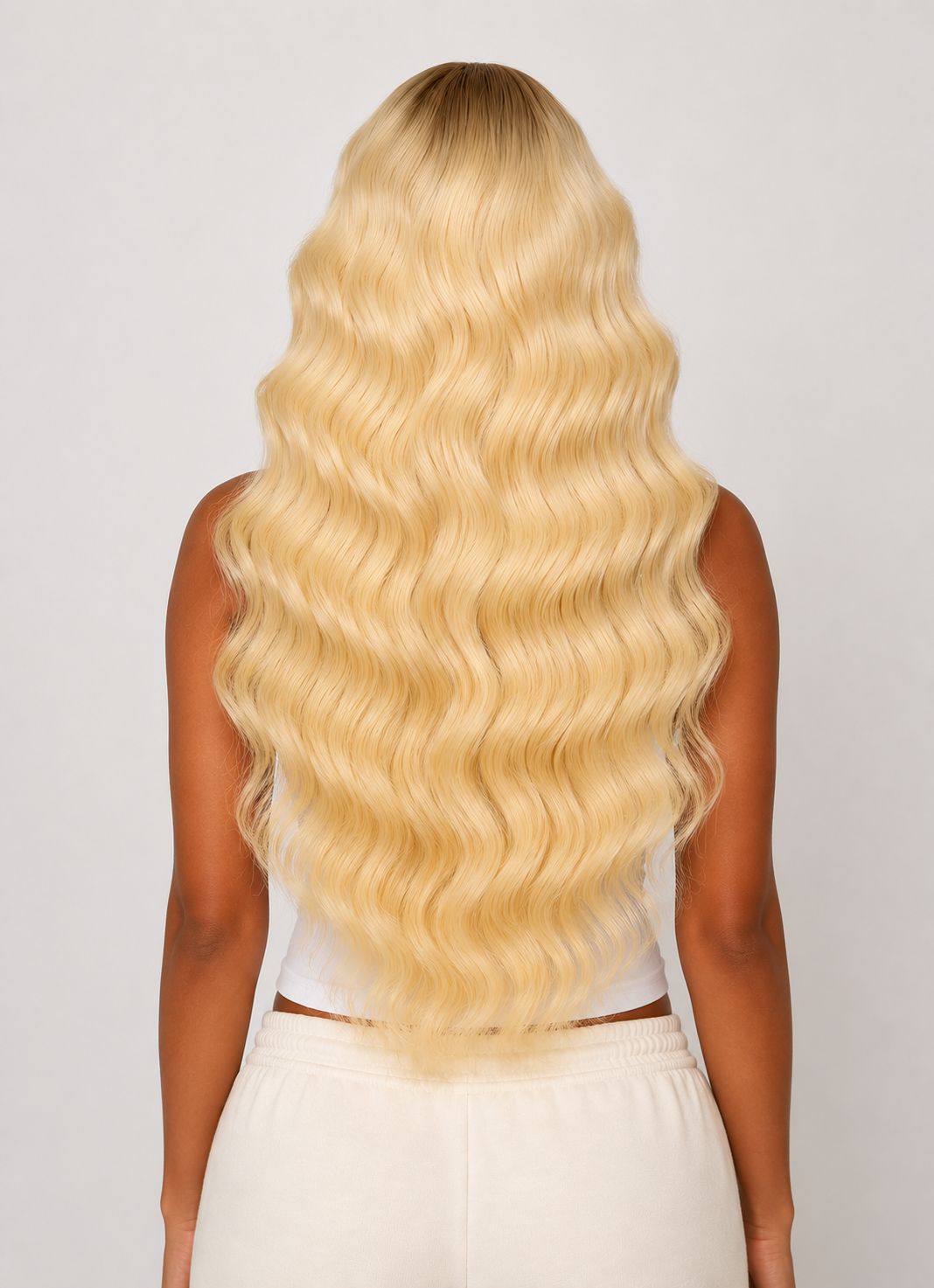 Raw Vietnamese Loose Wave Blonde I-Tip Extensions