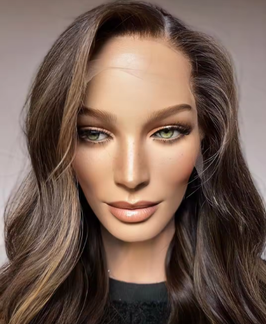 Kosher Jewish Sheitel Wig Caramel Balayage