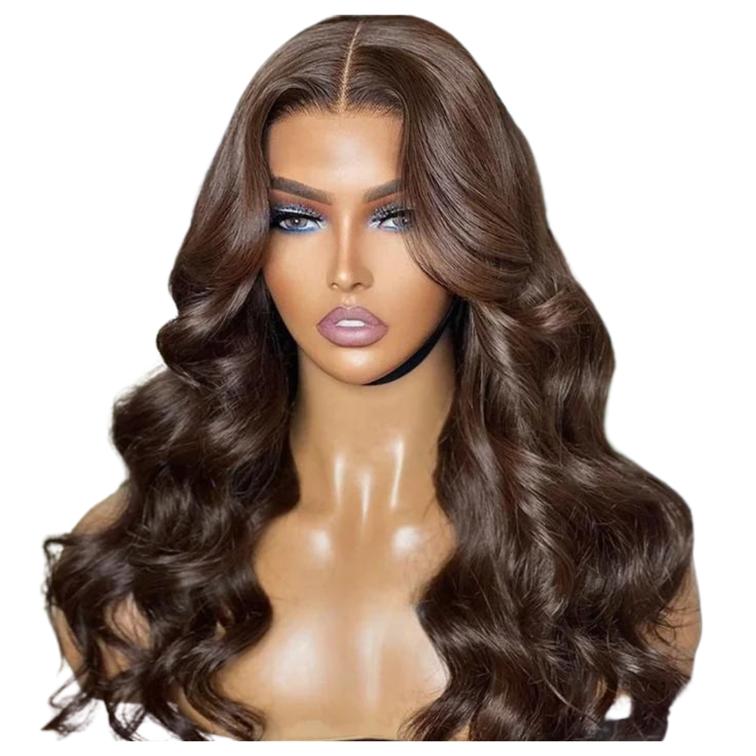 Raw Brown 5x5 HD Wig (Eboni)