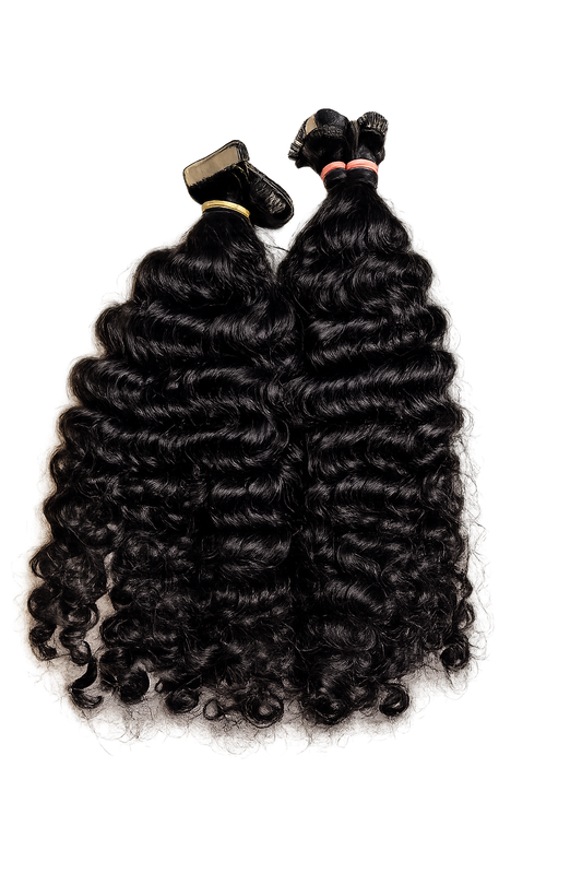 Cambodian Burmese Curly Tape-In Extensions
