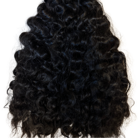 Natural Curly Double Hair Extensions