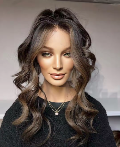 Kosher Wig Caramel Balayage