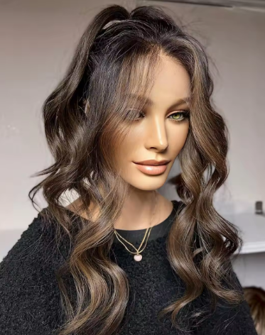 Kosher Wig Caramel Balayage