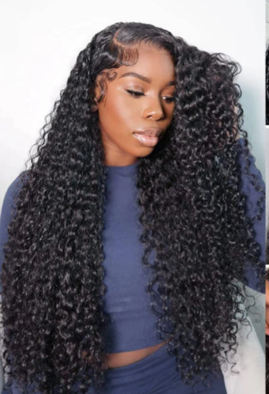 Raw Cambodian Natural Curly 5x5 HD Closure Wig