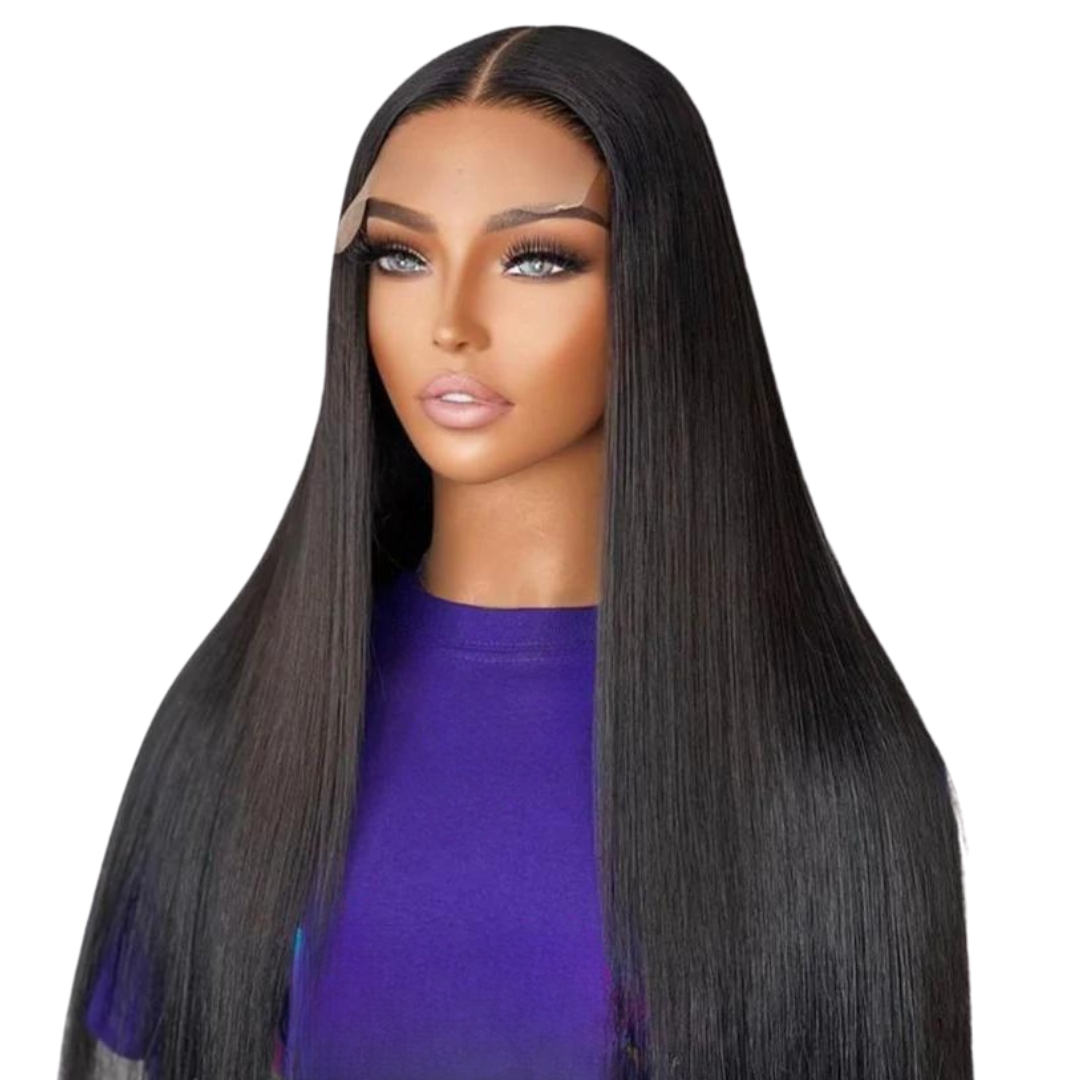 Raw Indian HD 5x5 Closure Straight Wig