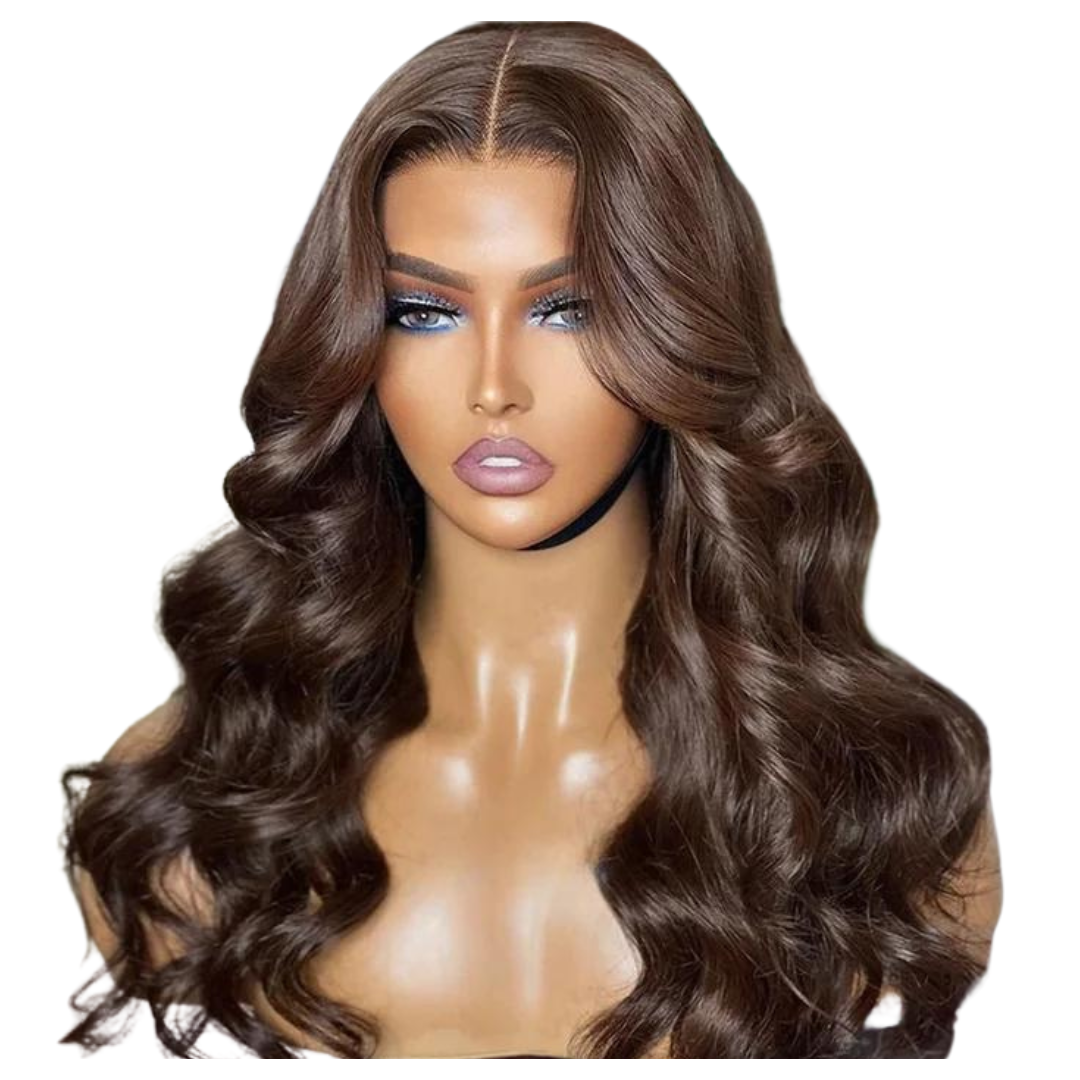 Raw Brown  5x5 HD Wig (Eboni)