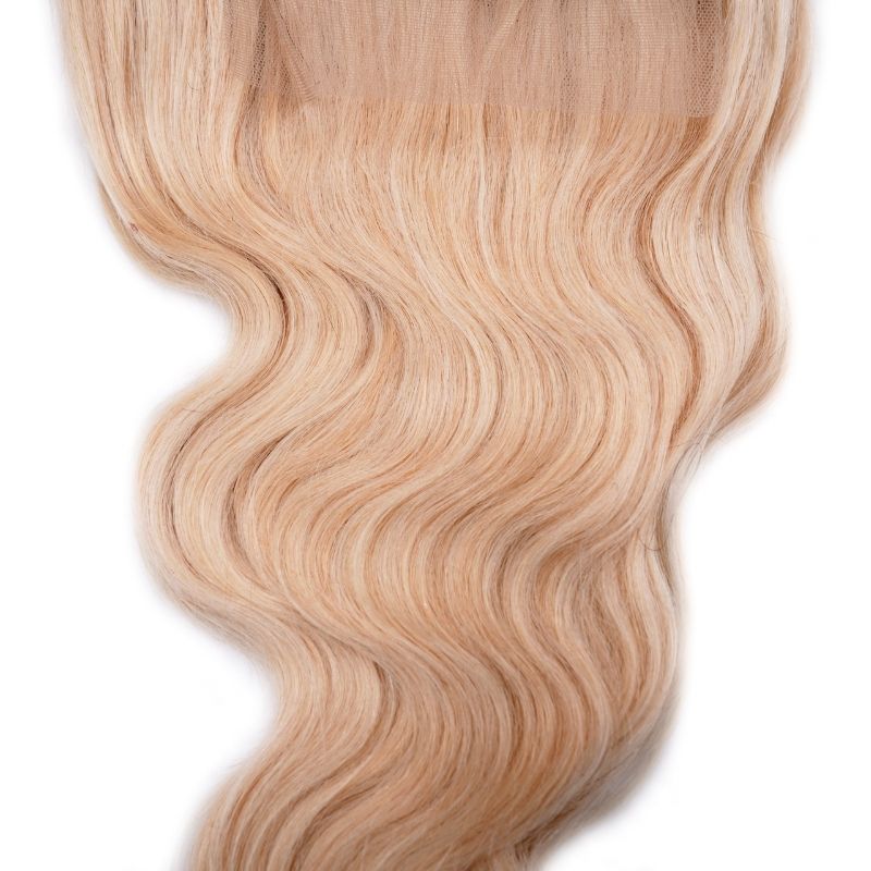 Raw HD Blonde Indian Closure Wig